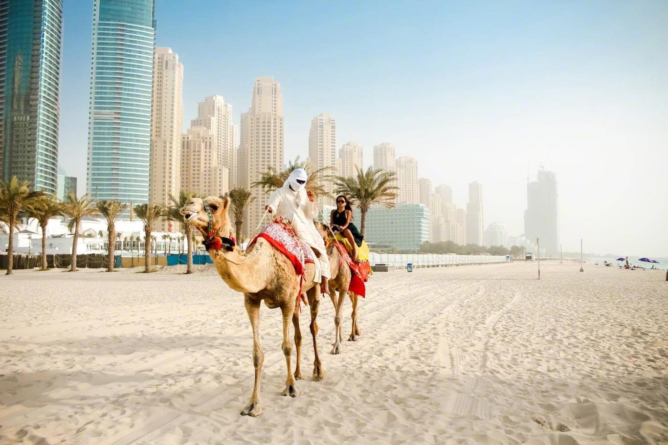 Trải nghiệm cưỡi lạc đà tại Dubai